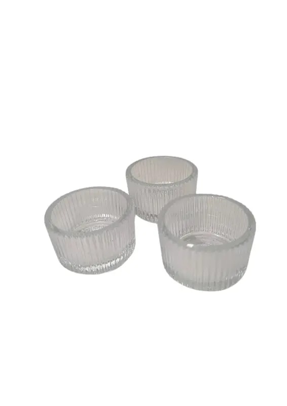 Świecznik tealight szklany