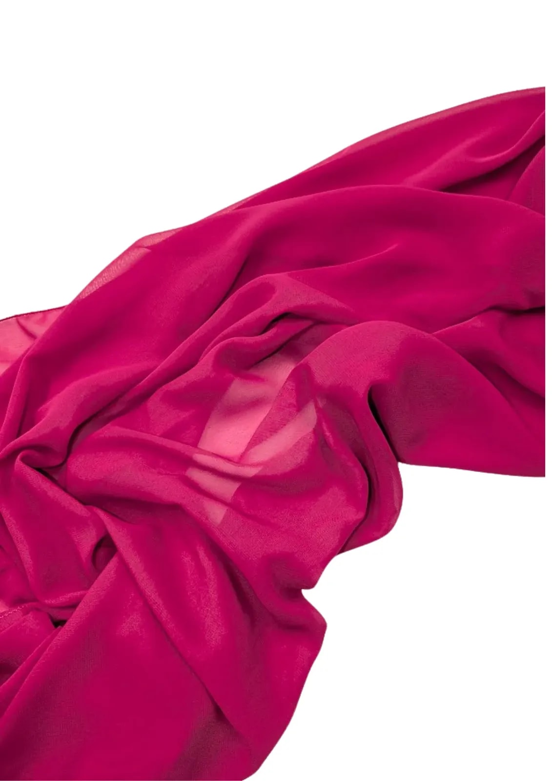 Bieżnik szyfonowy, fuksja/ magenta